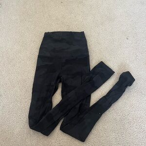 lululemon Black Camouflage Leggings